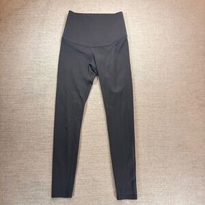 Fanka Body Sculpt High Waisted Reversable Leggings Black Compression Yoga S/XS